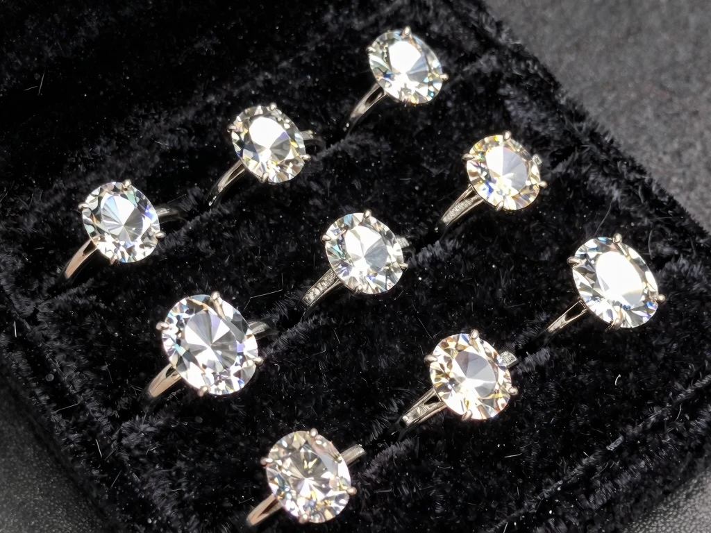 Elegant rings collection